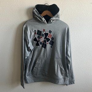Under Armour Men's Gray Hoodie Sweatshirt Pullover Size S